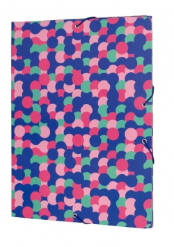 Teczka A4 z gumką Dotty MILAN