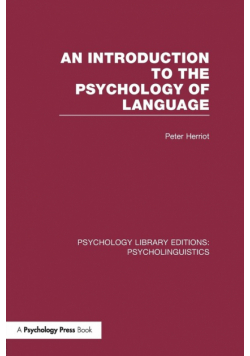 An Introduction to the Psychology of Language (PLE