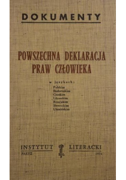 Powszechna Deklaracja Praw Człowieka