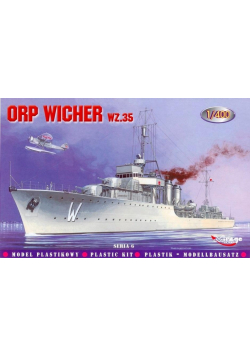 Okręt ORP Wicher wz. 36 Polski Niszczyciel II WŚ