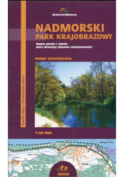Nadmorski Park Krajobrazowy: Mapa turystyczna 1:50 000