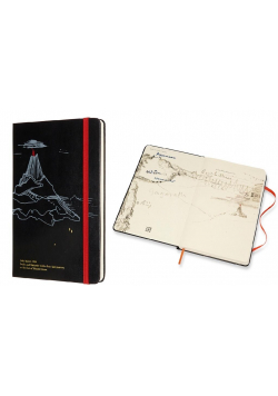 Notes linia L Władca Pierścieni czarny MOLESKINE