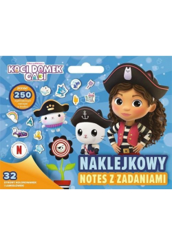 Ks08441 Koci Domek Gabi. Naklejkowy notes z zadaniami / Universal Gabby's Dollhouse