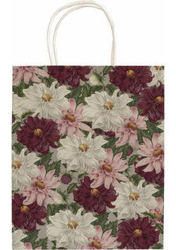 Torebka ozdobna A5 STBAG150 Dalia fioletowa