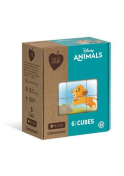Kostki 6 el Play for the future disney animals