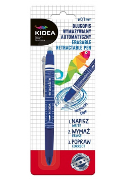 Długopis wymazywalny automatyczny KIDEA