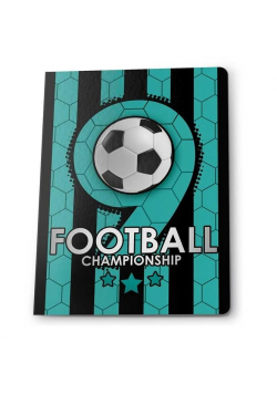 Zeszyt A5/16K linia Footbal (5szt) PASO