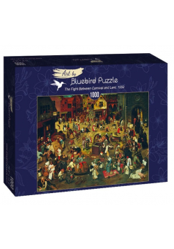 Puzzle 1000 Walka miedzy karnawałem a postem