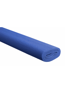 Bibuła krepina rolka 50x200 niebieski