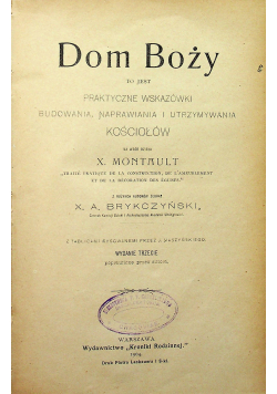 Dom Boży 1904r