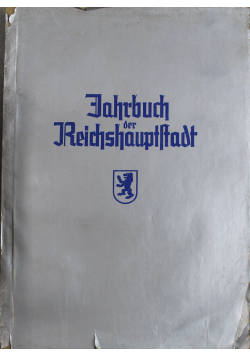 Jahrbuch der Reichshauptstadt 1939r