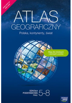 Atlas geograficzny Polska  kontynenty świat