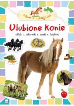 Ulubione konie Album z naklejkami