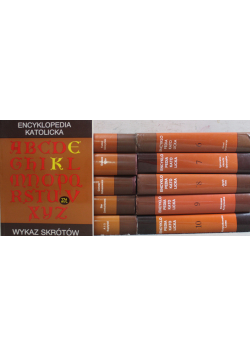 Encyklopedia Katolicka 10 tomów plus wykaz skrótów