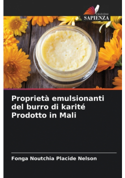Proprietà emulsionanti del burro di karité Prodotto in Mali