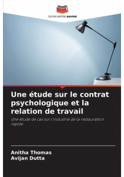 Une étude sur le contrat psychologique et la relation de travail