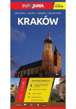 Kraków. Plan Miasta EuroPilot plastik