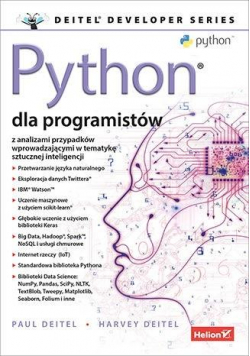 Python dla programistów. Big Data i AI