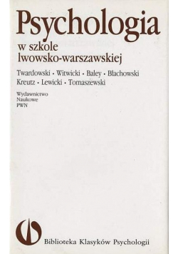 Psychologia w szkole lwowsko warszawskiej