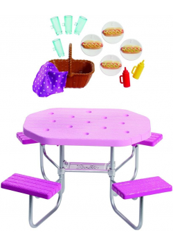 Barbie. Mebelki/zestaw ogrodowy FXG40