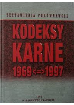 Kodeksy Karne 1969 1997