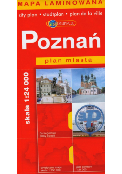 Poznań. Plan miasta 1: 24 000
