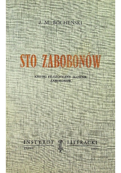 Sto zabobonów