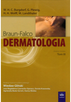 Dermatologia Braun-Falco tom 3