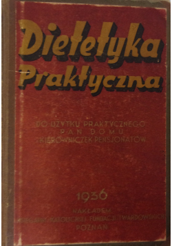 Dietetyka praktyczna 1936 r
