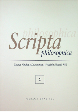 Scripta philosophica 2
