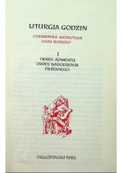 Liturgia godzin, I Okres Adwentu