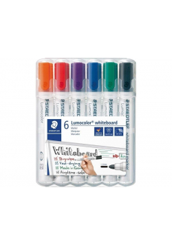 Marker Lumocolor 6 kolorów STAEDTLER