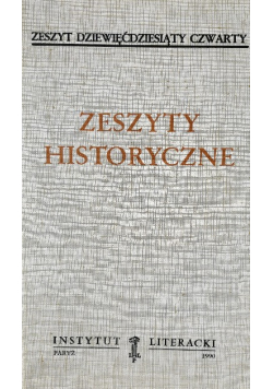 Zeszyty historyczne zeszyt 94
