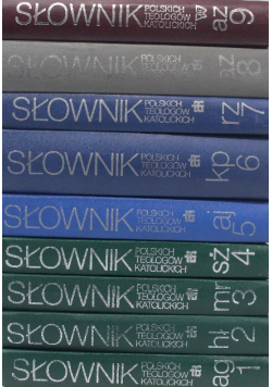 Słownik polskich teologów katolickich Tom 1 do 9