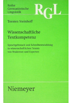 Wissenschaftliche Textkompetenz