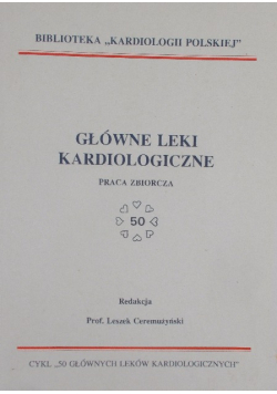 Główne leki kardiologiczne