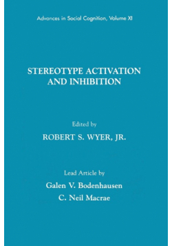 Stereotype Activation and Inhibition
