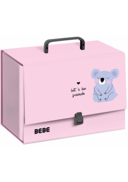 Teczka z rączką C4 10cm Bebe Kids Pastel