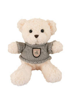 Maskotka przytulanka miś w sweeterku 26cm