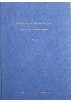 Antibiotica et Chemotherapia Vol 12