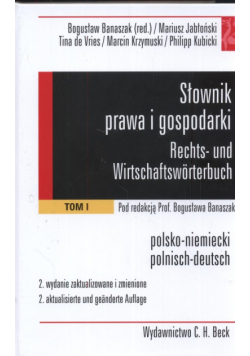 Słownik prawa i gospodarki polsko niemiecki
