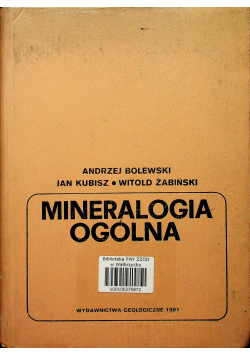 Mineralogia ogólna