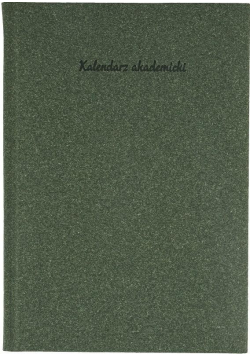 Kalendarz akademicki A5 2020/2021 Natura zielony