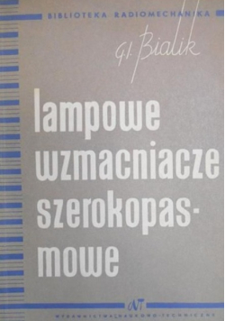 Lampowe wzmacniacze szerokopasmowe