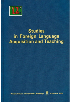 Studies of Foreign Language Acquisition and Teaching