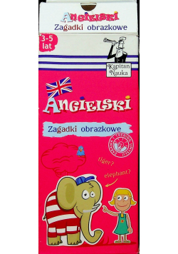Zagadki obrazkowe Angielski 3 - 5 lat