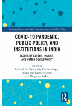 COVID-19 Pandemic, Public Policy, and Institutions in India