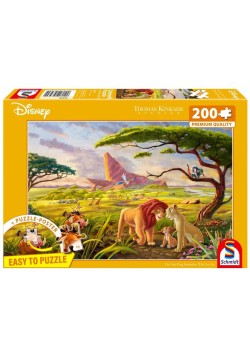 Puzzle 200 PQ T.Kinkade Król Lew 113372