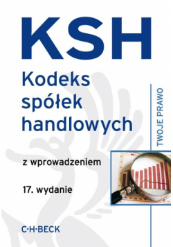 Kodeks Spółek Handlowych z wprowadzeniem
