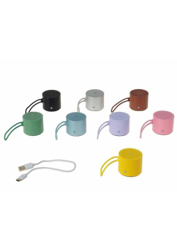 Głośnik metalowy 4,6x4cm z kablem USB